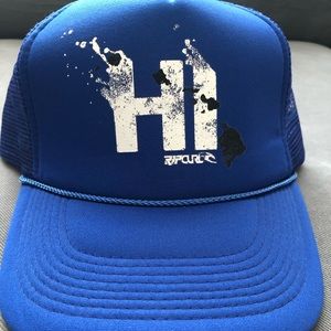 Blue Hawaii Decal Hat